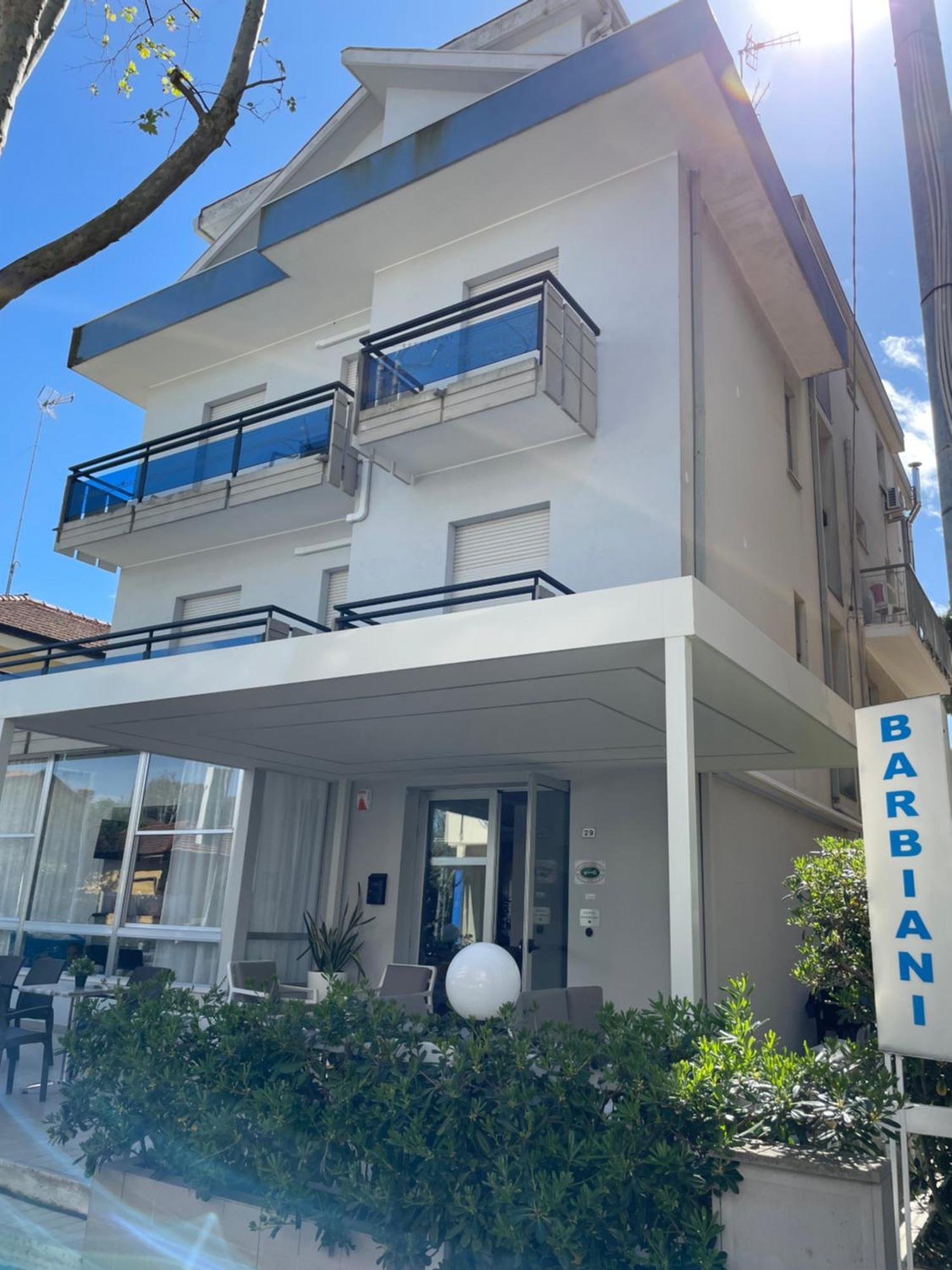 Hotel Barbiani Riccione Buitenkant foto